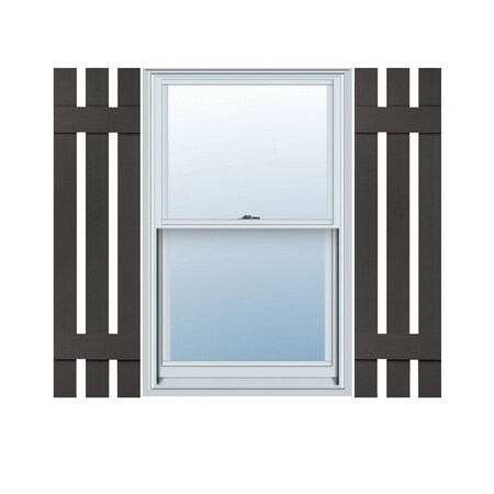 Mid-America Vinyl, Standard Size Three Board Spaced Shutters, 31235010